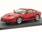 Ferrari 550 Maranello Ano de construção 1996 com Mostruário vermelho 1:43 Altaya