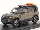 Land Rover Defender 110 Byggeår 2020 Brun metallisk 1:43 Almost Real