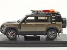 Land Rover Defender 110 Byggeår 2020 Brun metallisk 1:43 Almost Real