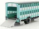 Berliet Stradair 10 Cochonnière Année de construction 1966 turquoise 1:43 Hachette