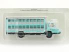 Berliet Stradair 10 Cochonnière Année de construction 1966 turquoise 1:43 Hachette
