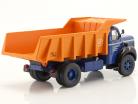 Berliet GLM 10 Skraldevogn Byggeår 1953 blå / orange 1:43 Hachette
