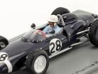 Stirling Moss Lotus 18-21 V8 #28 Entraine toi italien GP formule 1 1961 1:43 Spark