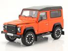 Land Rover Defender 90 Works V8 Année de construction 2018 Orange 1:18 LCD Models