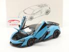 McLaren 600LT Année de construction 2019 ciel bleu 1:18 LCD Models