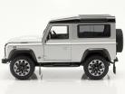 Land Rover Defender 90 Works V8 year 2018 silver 1:18 LCD Models