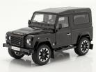 Land Rover Defender 90 Works V8  year 2018 black 1:18 LCD Models