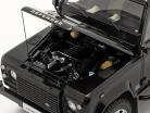 Land Rover Defender 90 Works V8  year 2018 black 1:18 LCD Models