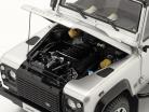 Land Rover Defender 90 Works V8 year 2018 silver 1:18 LCD Models