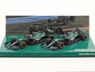 Vettel #5 & Stroll #18 2-Car Set Aston Martin AMR21 formule 1 2021 1:43 Minichamps