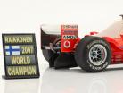 Kimi Räikkönen formel 1 Verdensmester 2007 Pit board 1:18 Cartrix
