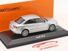 Audi RS4 year 2004 silver metallic 1:43 Minichamps