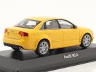 Audi RS4 bouwjaar 2004 geel 1:43 Minichamps