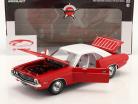 Dodge Challenger Byggeår 1970 Rød / hvid 1:18 Greenlight