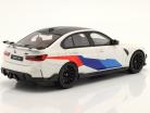 BMW M3 M-Performance (G080) Année de construction 2021 blanc alpin 1:18 TrueScale