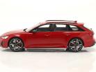 Audi RS 6 Avant tango rosso / carbonio Nero 1:18 TrueScale