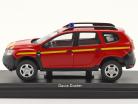 Dacia Duster Pompiers Byggeår 2020 Rød / gul 1:43 Norev