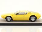 De Tomaso Mangusta Byggeår 1971 gul 1:18 Tecnomodel