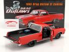 Chevrolet El Camino Drag Outlaw 1965 Rød / sort 1:18 GMP