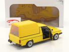 Volkswagen VW Caddy MK1 tysk Post Byggeår 1982 gul 1:18 Solido