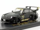 Porsche 911 (993) RWB Rauh-Welt Oba Bone #77 le noir 1:43 Tarmac Works