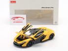 McLaren P1 year 2017 yellow 1:24 Rastar