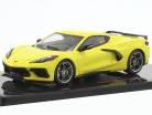 Chevrolet Corvette C8 Stingray year 2020 yellow 1:43 Ixo