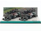 Hamilton #44 & Bottas #77 2-Car Set Mercedes-AMG F1 W12 formel 1 2021 1:43 Minichamps
