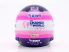 Fernando Alonso #14 BWT Alpine F1 Team formel 1 2022 hjelm 1:2 Bell