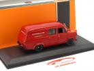 Ford Transit MK I Porsche servicio de carreras 1966 rojo 1:43 Ixo