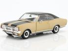 Opel Commodore A GS/E Coupe year 1970 gold / black 1:24 WhiteBox