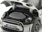 Mini Cooper SE Bianco / argento 1:18 Norev