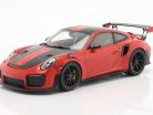 Porsche 911 (991 II) GT2 RS Weissach Package 2017 vagter rød 1:18 AUTOart