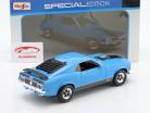 Ford Mustang Mach 1 year 1970 blue 1:18 Maisto