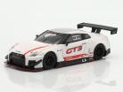 Nissan GT-R NISMO GT3 LHD Presentation Car 2018 weiß 1:64 TrueScale