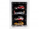 High quality acrylic Showcase multicase for 4 modelcars in scale 1:18 Atlantic