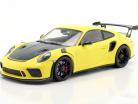 Porsche 911 (991 II) GT3 RS 2019 jaune / le noir jantes 1:18 Minichamps