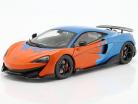 McLaren 600LT F1 Tribute Livery Byggeår 2019 orange / blå metallisk 1:18 Solido
