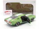 Ford Mustang Shelby GT500 year 1967 lime green / white 1:18 Solido