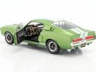Ford Mustang Shelby GT500 year 1967 lime green / white 1:18 Solido