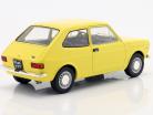 Fiat 127 year 1971 yellow 1:24 WhiteBox