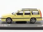 Volvo 850 T5-R 2.3L 20V Turbo Année de construction 1995 crème jaune 1:43 Solido