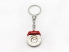 キーホルダー ブレーキディスク オメガリング 赤 AUTOart