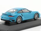 Porsche 911 (991) Turbo S Miami azul 1:43 Minichamps