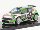 Skoda Fabia Rally2 EVO #20 Sieger WRC2 Rallye Monte Carlo 2022 1:43 Ixo