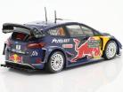 Ford Fiesta WRC #2 Rallye Monte Carlo 2018 E. Evans, D. Barritt 1:24 Ixo