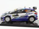 Ford Fiesta R5 MK2 #23 Akropolis Rallye 2021 N. Gryazin, K. Aleksandrov 1:43 Ixo