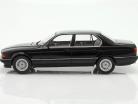 BMW 750i (E32) Byggeår 1992 sort metallisk 1:18 ModelCar Group