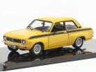 Opel Ascona A Tuning Byggeår 1973 mørkegul / sort 1:43 Ixo