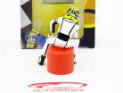 Jenson Button Fahrerfigur Formel 1 sitzend 1:18 TopMo